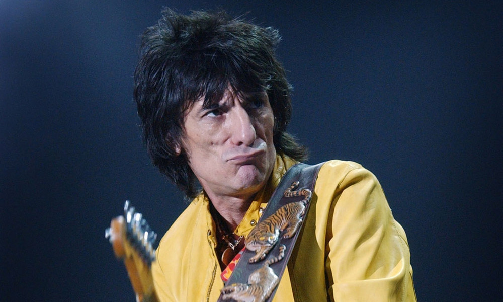 10 chitarristi famosi che non sono capaci di suonare la chitarra - Ronnie Wood